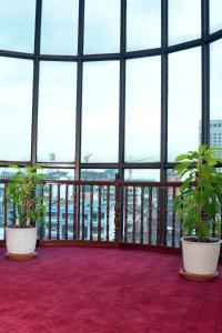 Balkoni atau teres di Panorama Hotel
