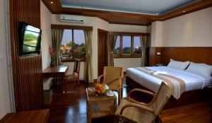 Katil atau katil-katil dalam bilik di Hotel Sidney