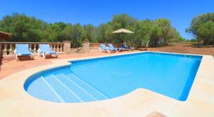 The swimming pool at or close to Can Guillem