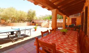 A patio or other outdoor area at Can Guillem