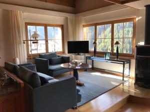TV a/nebo společenská místnost v ubytování Hotel Ducan