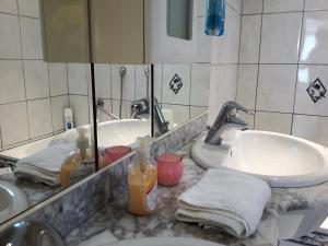 Koupelna v ubytování Ferienwohnung Öller