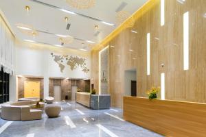 Móttaka eða anddyri á Nalagi Hotel

