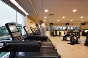 Fitness centrum a/nebo fitness zařízení v ubytování Hotel Villa Glicini