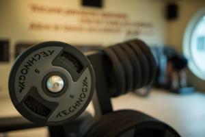 Fitness centrum a/nebo fitness zařízení v ubytování Hotel Villa Glicini