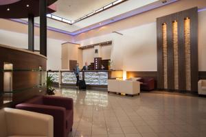Istumisnurk majutusasutuses Premium Hotel Panoráma +37 fotot