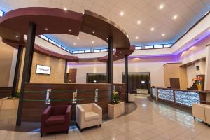Lobby alebo recepcia v ubytovaní Premium Hotel Panoráma
