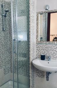 Koupelna v ubytování Casa Madè