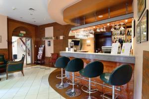 Lounge alebo bar v ubytovaní Qubus Hotel Wrocław