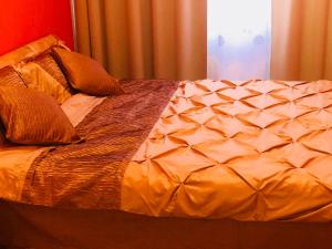 
Кровать или кровати в номере Apartment Prague

