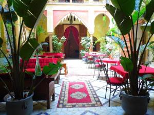 Zahrada ubytování Riad Marlinea