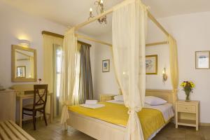 Voodi või voodid majutusasutuse Hotel Mathios toas