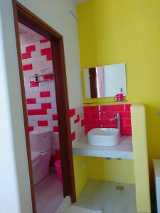 Bathroom sa Ching Ji Ming Inn