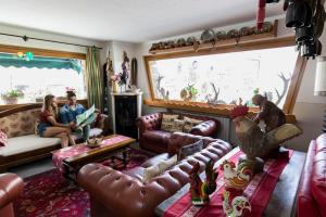 Posezení v ubytování Hotel Walser Courmayeur