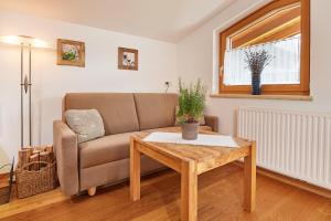 Istumisnurk majutusasutuses Haus Panoramablick