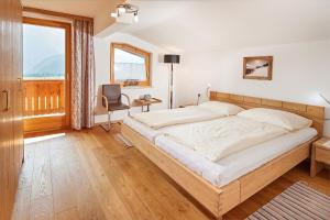 Voodi või voodid majutusasutuse Haus Panoramablick toas