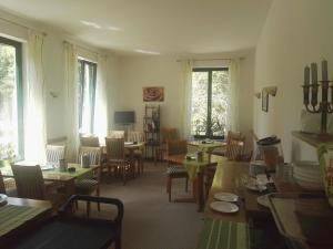 Posezení v ubytování Kurparkstübl Bad Schandau