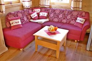 Część wypoczynkowa w obiekcie Almchalet Alpenflora