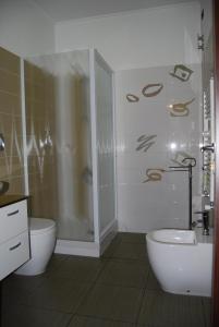 A bathroom at Casa MaMa