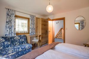 Cama o camas de una habitación en Haus Liane