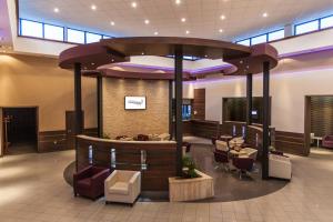 Istumisnurk majutusasutuses Premium Hotel Panoráma