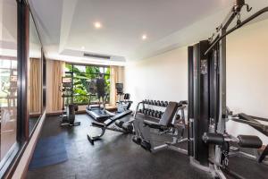 Fitness centrum a/nebo fitness zařízení v ubytování Katiliya Mountain Resort And Spa