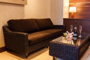 Area soggiorno di HOTEL MYTH-Resort -ホテル マイス リゾート- adult only