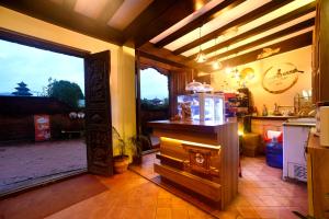 Kuchyň nebo kuchyňský kout v ubytování Vajra Boutique Hotel