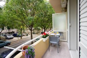 Balkón alebo terasa v ubytovaní Lugo Apartments