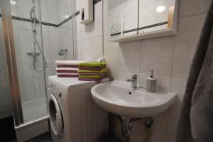 Koupelna v ubytování Apartments Hemer