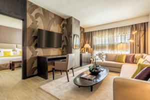 TV a/nebo společenská místnost v ubytování Barceló Casablanca