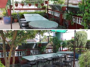 Restaurace v ubytování Kathmandu Peace Guesthouse