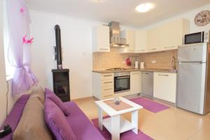 Kuchyňa alebo kuchynka v ubytovaní Apartment Hrasta