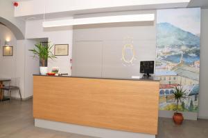 Vstupní hala nebo recepce v ubytování Hotel Quarcino