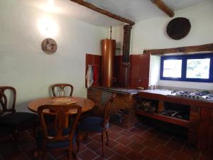 Kuchyň nebo kuchyňský kout v ubytování Posada El Molino de San Luis