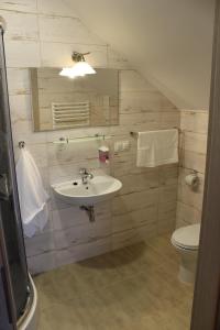 Vannituba majutusasutuses Hotel Pod Strzechą