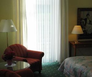 Postel nebo postele na pokoji v ubytování Hotel Winzerverein