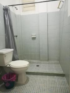Koupelna v ubytování Hotel Naj Kin