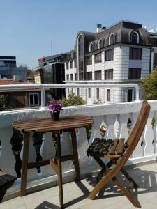 Balkón nebo terasa v ubytování INFINITY Blue 1