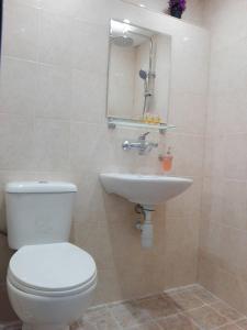 Koupelna v ubytování INFINITY Blue 1