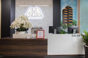 Khu vực sảnh/lễ tân tại AHA Residence Dien Bien Phu near Hang Xanh Binh Thanh