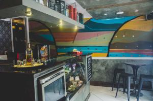 O lounge ou bar de Social Hostel