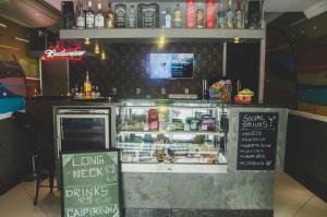 O lounge ou bar de Social Hostel