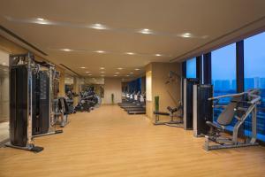 Fitness centrum a/nebo fitness zařízení v ubytování Somerset Baitang Suzhou