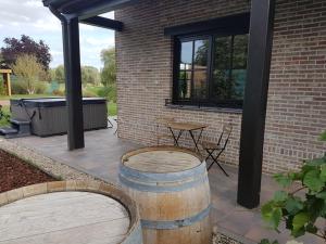 Patio nebo venkovní prostory v ubytování De Goeferdij vakantiewoning