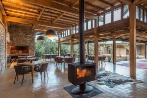Posezení v ubytování Kariega Game Reserve Ukhozi Lodge