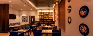 Posezení v ubytování Lemon Tree Hotel Lucknow