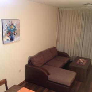 Zona de estar de Ski Lift Apartment in Bansko