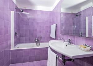 Ванная комната в Hotel Minerva