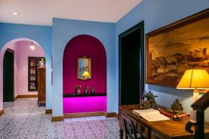 Гостиная зона в Hotel Minerva